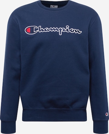 Sweat-shirt Champion Authentic Athletic Apparel en bleu : devant