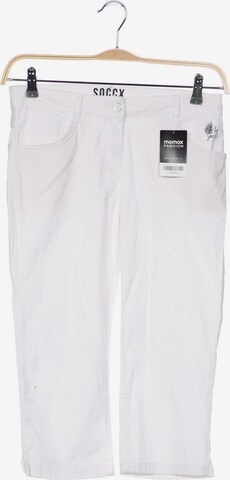 Soccx Shorts in S in White: front