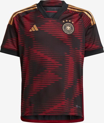 ADIDAS PERFORMANCE Funkční tričko 'Germany 22 Away' – černá: přední strana