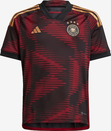 ADIDAS PERFORMANCE Performance Shirt 'Germany 22 Away' in Black: front