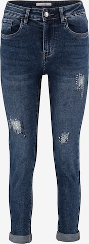 Hailys Slim fit Jeans 'An44tonella' in Blue: front