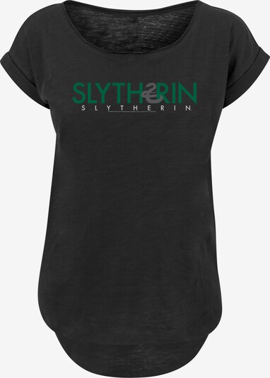 F4NT4STIC T-shirt 'Harry Potter Slytherin' en vert / noir / blanc, Vue avec produit