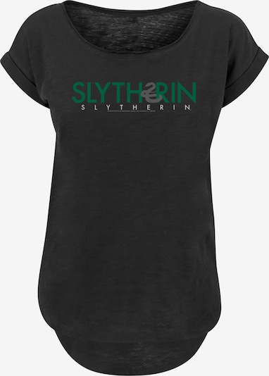 F4NT4STIC T-Shirt 'Harry Potter Slytherin' in grün / schwarz / weiß, Produktansicht