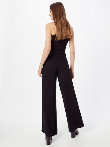 Wide leg Pantaloni de la NU-IN pe negru