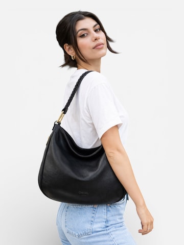 Cheval Firenze Schultertasche 'Eva'‌‌‌‌‌‌ in Schwarz: Vorderseite
