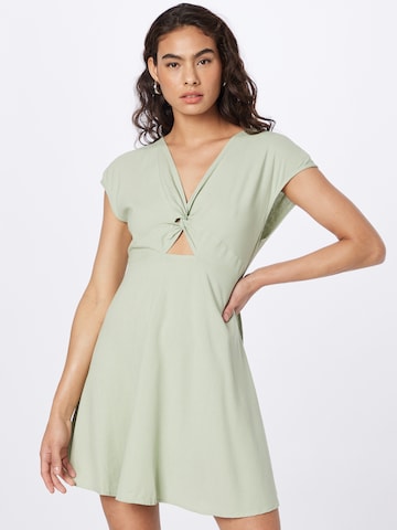 Robe 'Jesmilo' VERO MODA en vert : devant