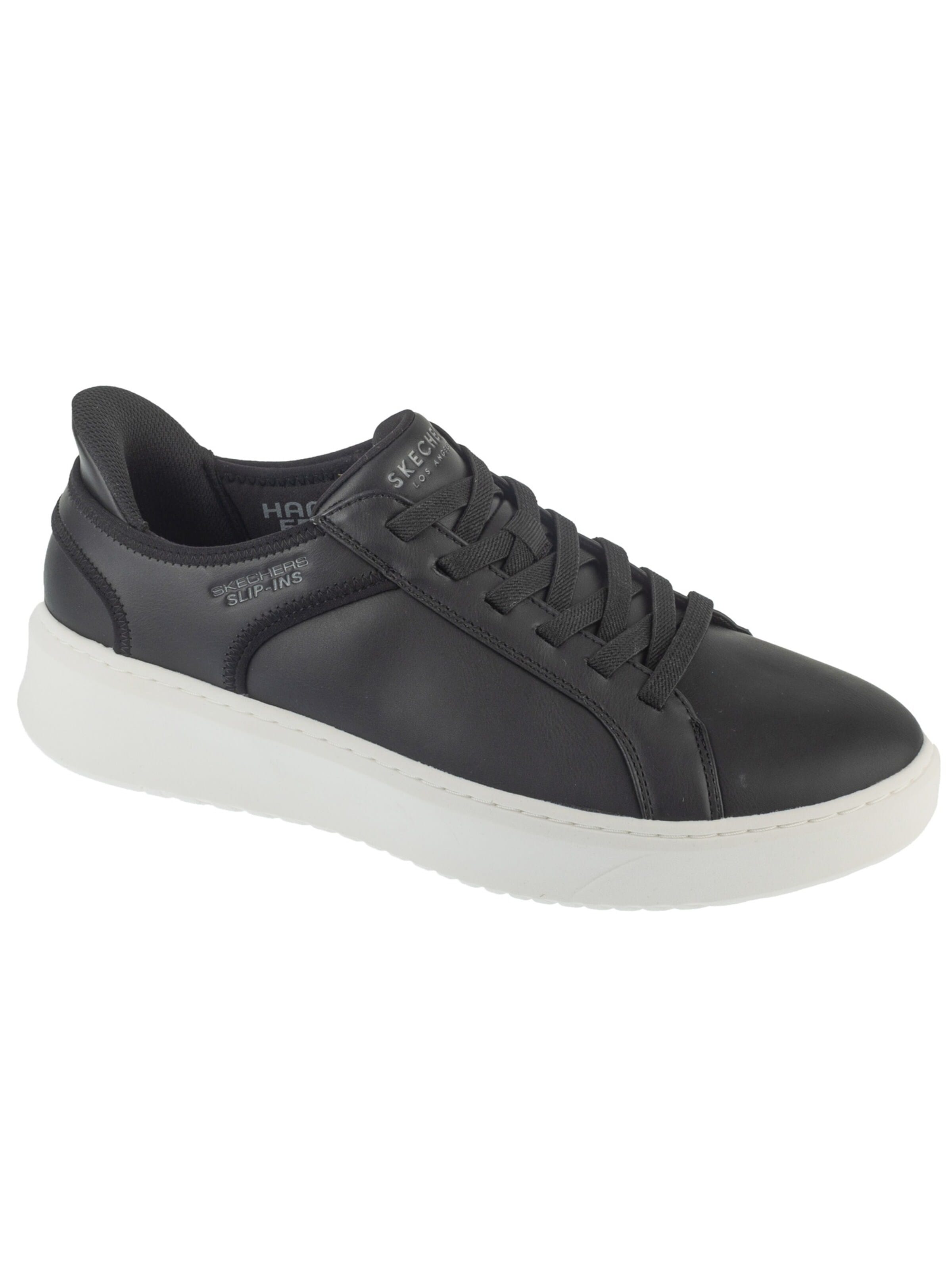 SKECHERS Sneakers laag 'Court Break - Suit' in Zwart: voorkant