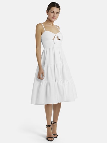 Nicowa Midikleid NARIWA in Weiß