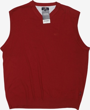 Commander Pullover XXL in Rot: Vorderseite
