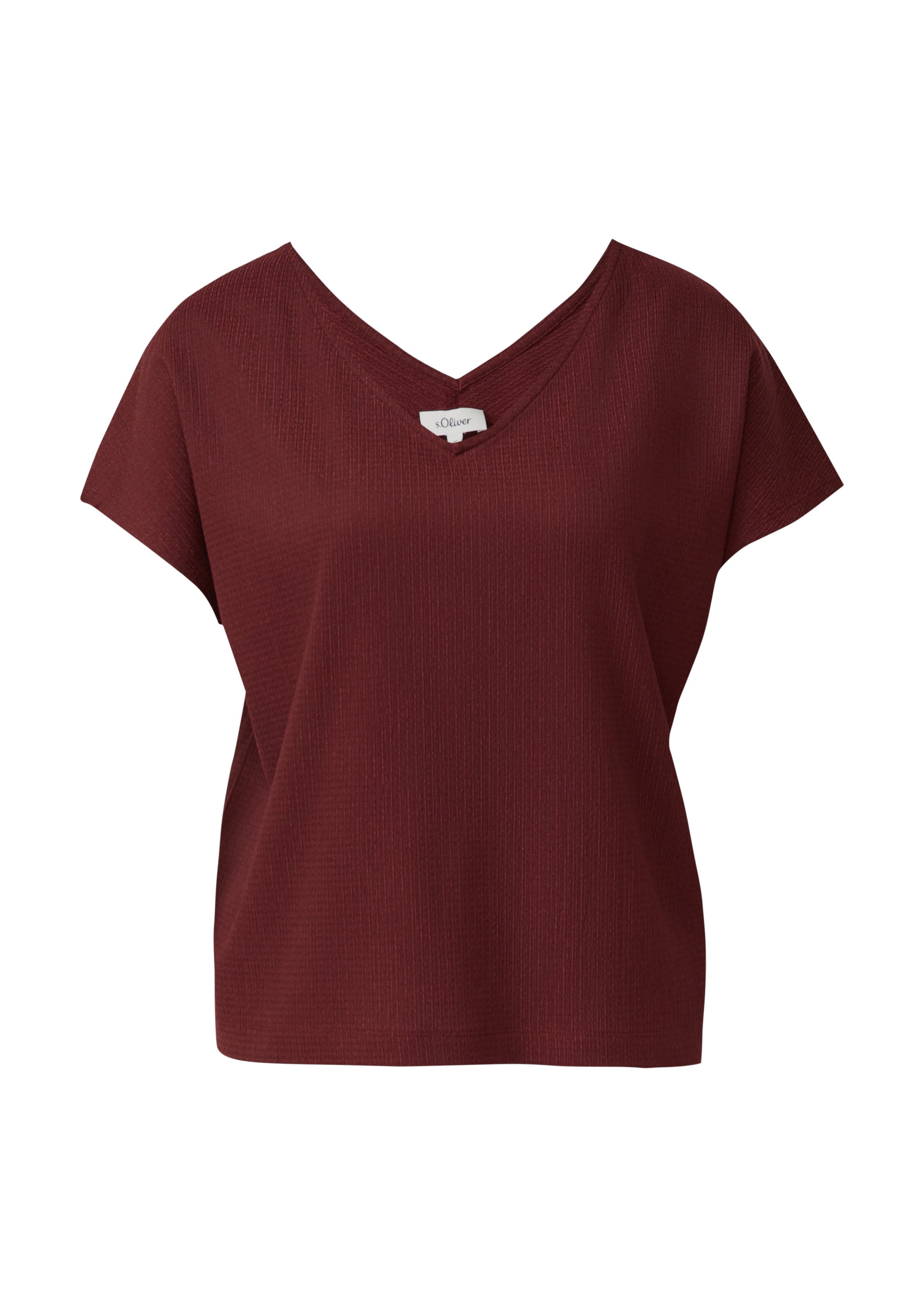 T-shirt s.Oliver en rouge : devant