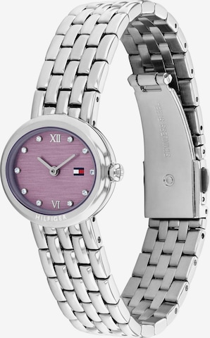 TOMMY HILFIGER Analoginen kello 'MOIRA' värissä hopea: etupuoli