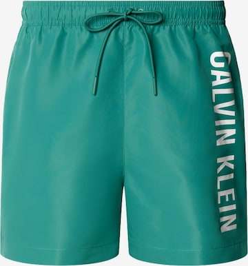 Calvin Klein Swimwear Uimashortsit värissä vihreä: etupuoli