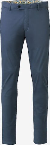 MEYER Slim fit Chino Pants 'Tokyo' in Blue: front