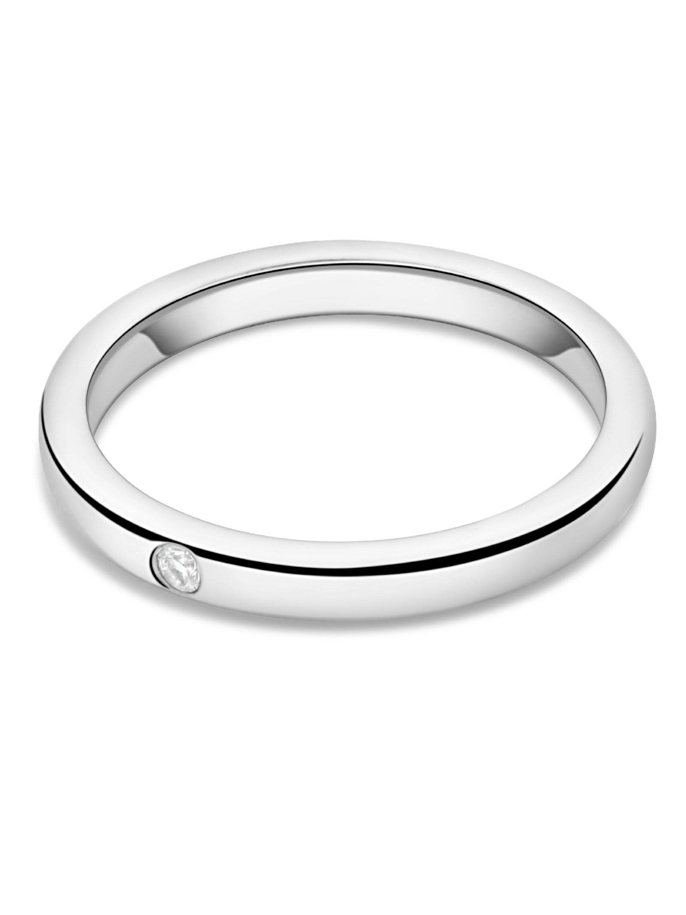 Tony Fein Ring 'White Stein' in Silver