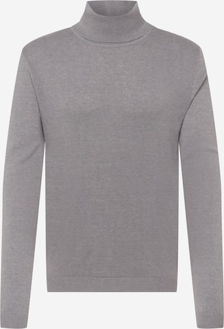 !Solid Pullover in Grau: predná strana