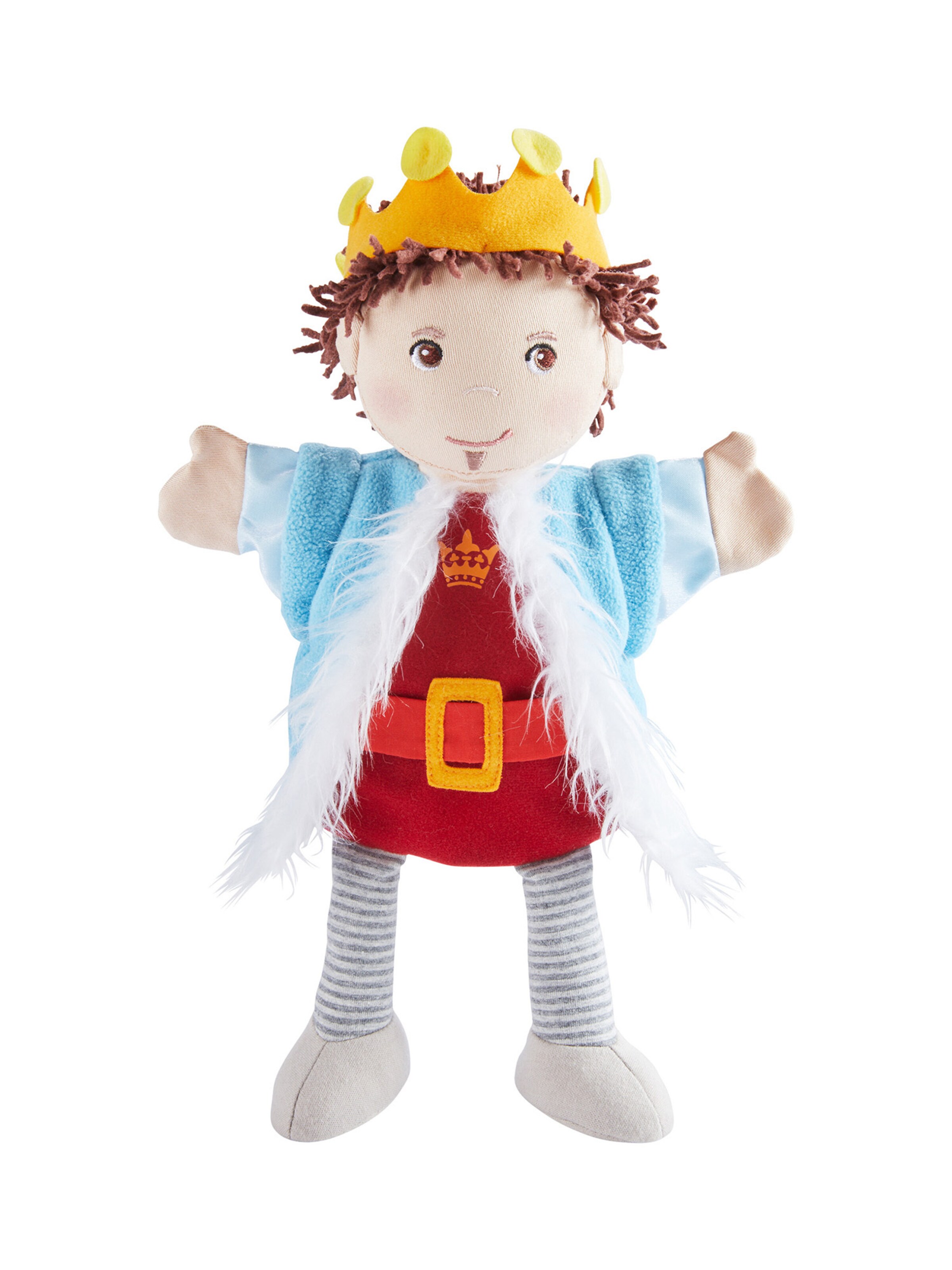 HABA Stuffed animals ' Prinz Emir, 30 cm ' in Mixed colors