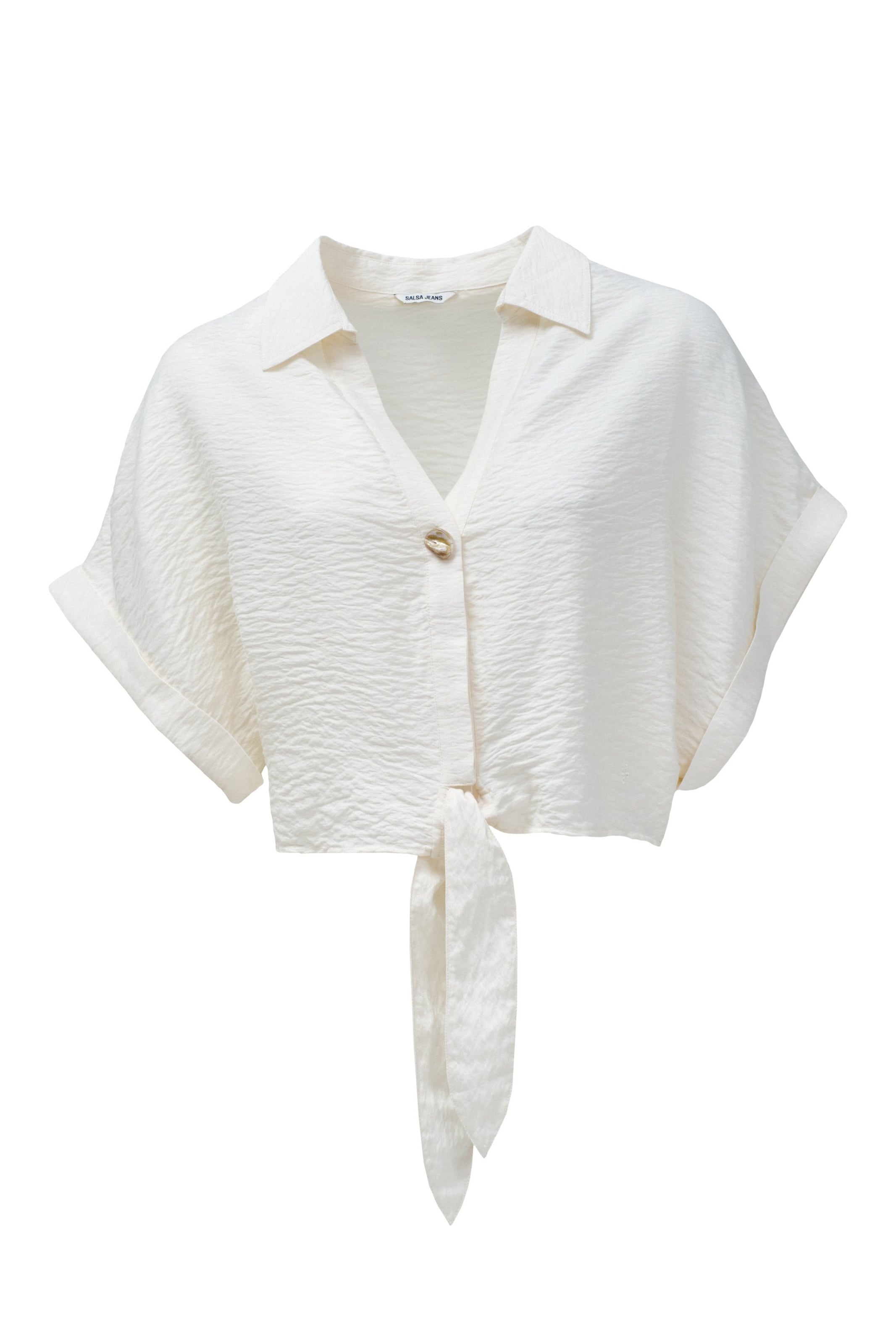 Salsa Jeans Blouse in White: front