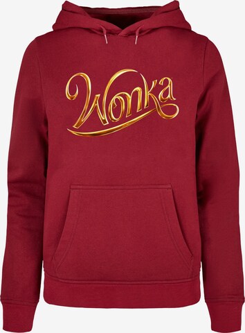 ABSOLUTE CULT Sweatshirt 'Wonka' in Rot: predná strana