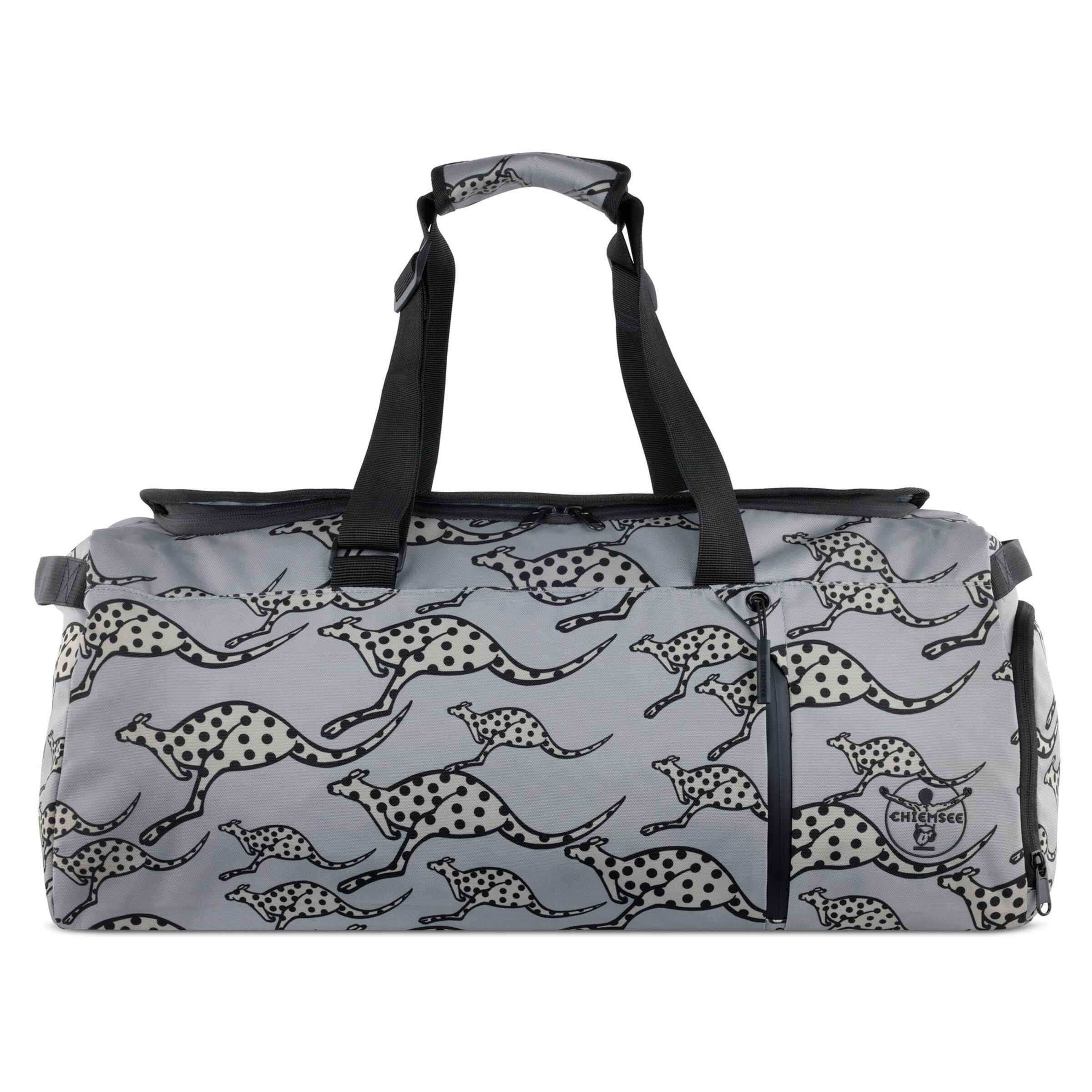 Borsa da viaggio 'Jump N Fly' di CHIEMSEE in grigio: frontale
