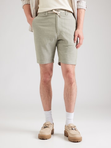 Kronstadt Обычный Брюки-чинос 'Albert' в Зеленый: спереди