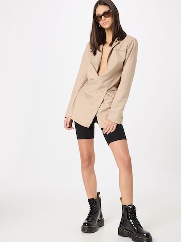 Blazer di Misspap in beige