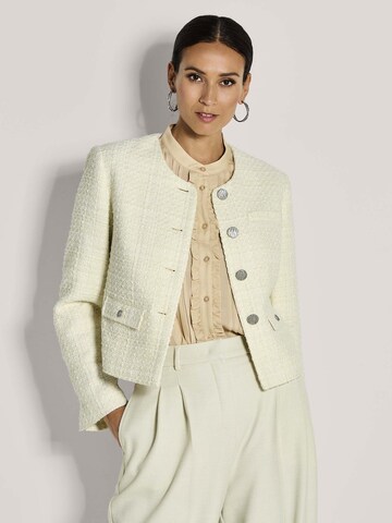 Blazer MADELEINE en blanc : devant