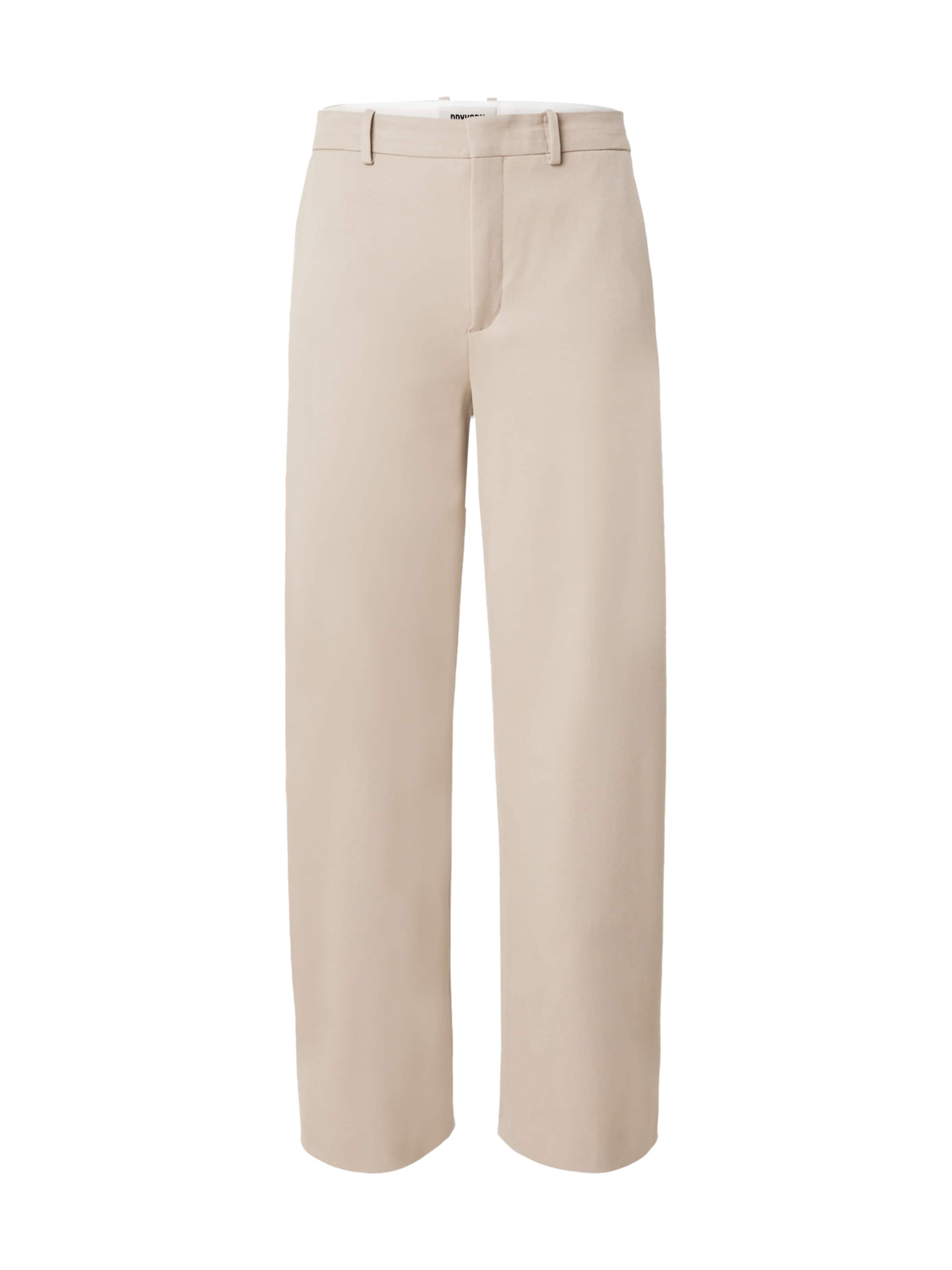 ruda DRYKORN Standartinis „Chino“ stiliaus kelnės 'Desk': priekis