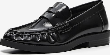 Bershka Mokkasiina värissä musta: etupuoli