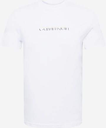 Calvin Klein - Camiseta en blanco: frente