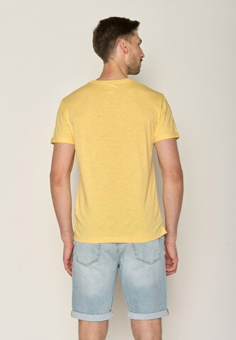 T-Shirt GREENBOMB en jaune