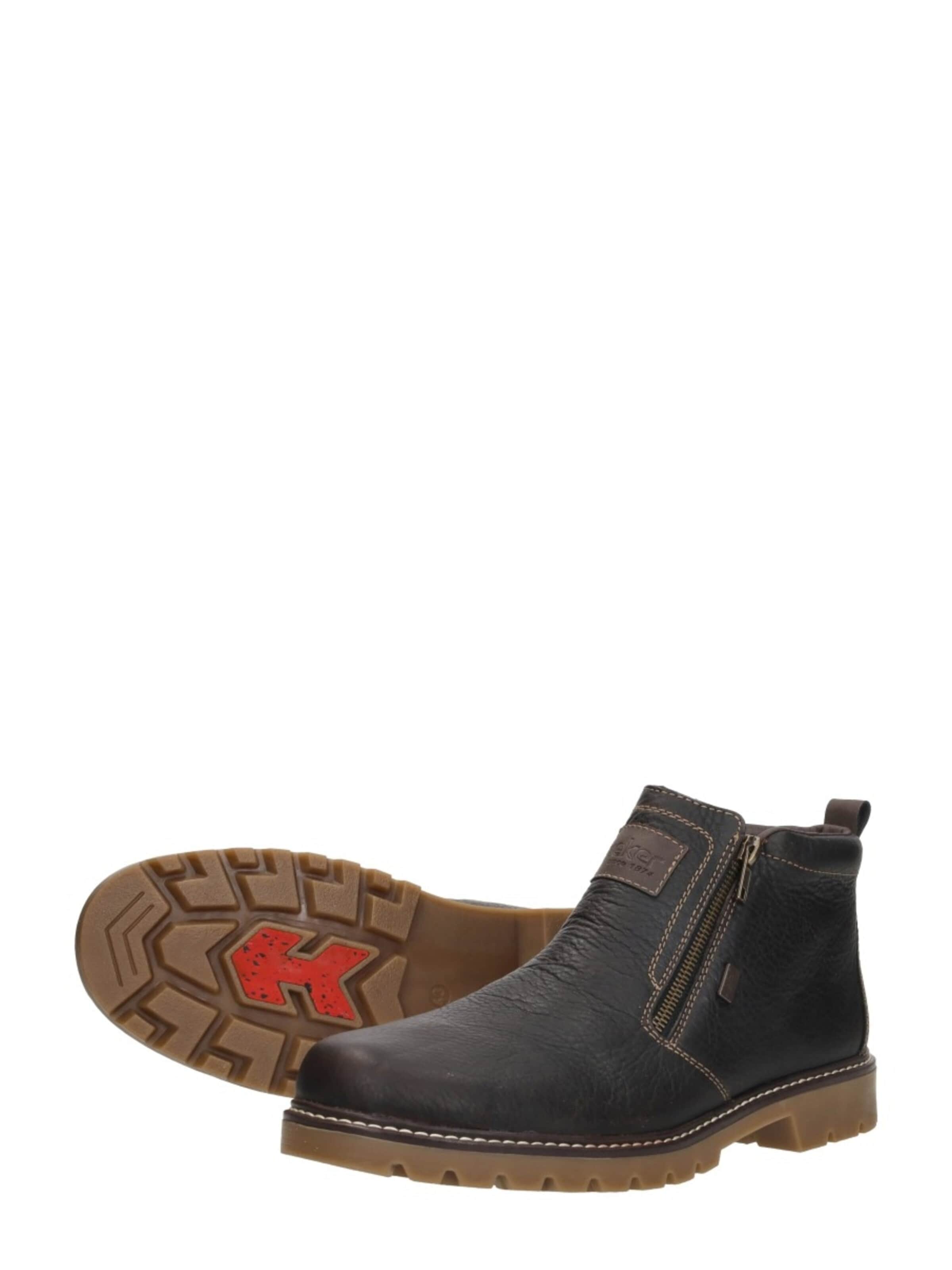 Bottes 'Enkellaarzen' Rieker en marron
