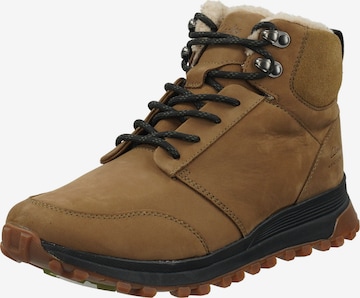 CLARKS Snow Boots in Brown: front