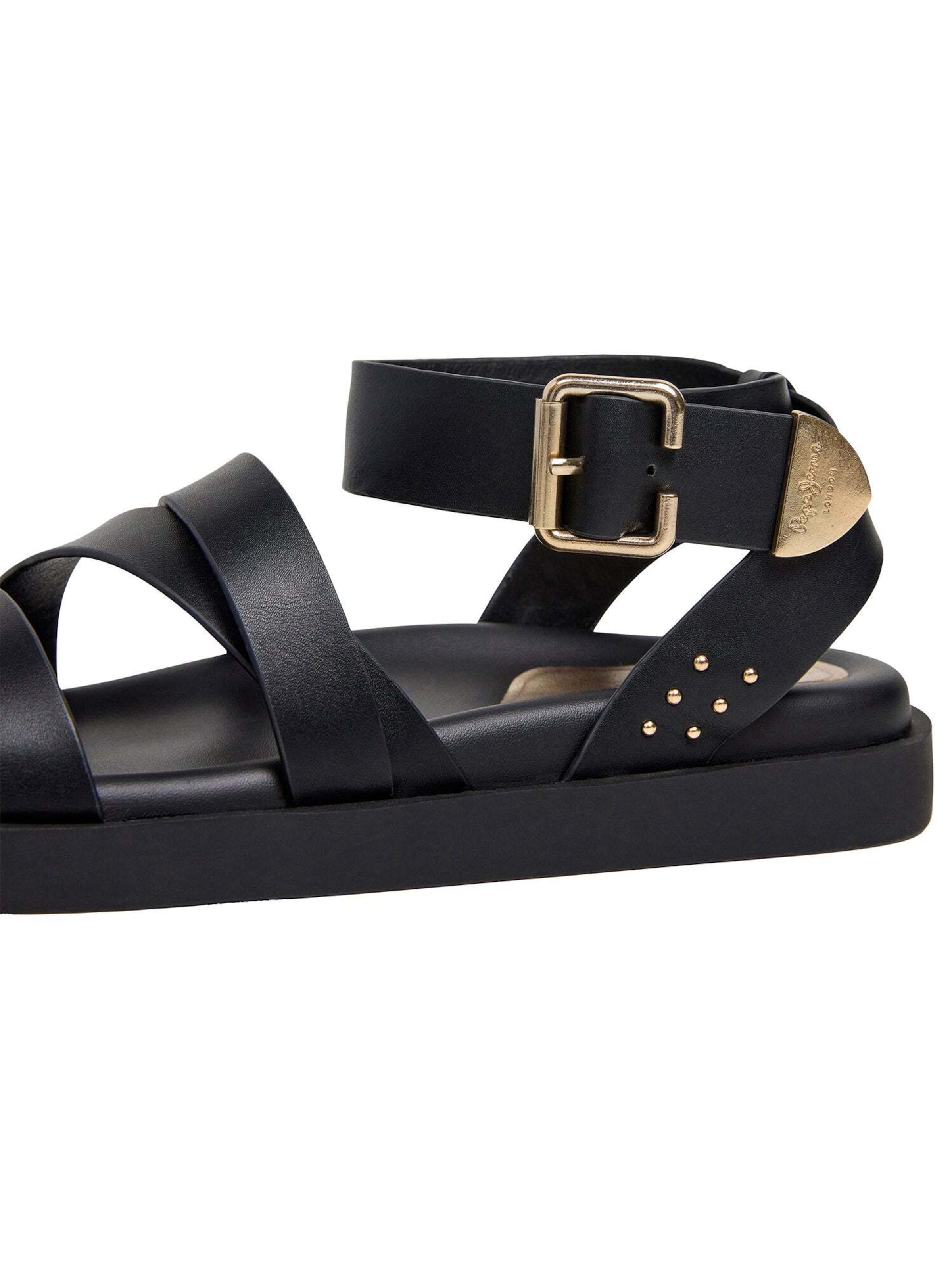 Sandales 'Sade Sweet' Pepe Jeans en noir