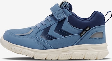 Hummel Sneakers in Blauw: voorkant