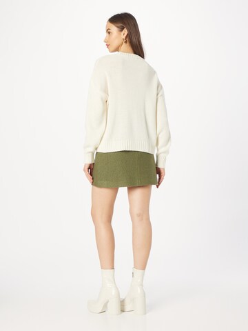 UNITED COLORS OF BENETTON Sweater in White