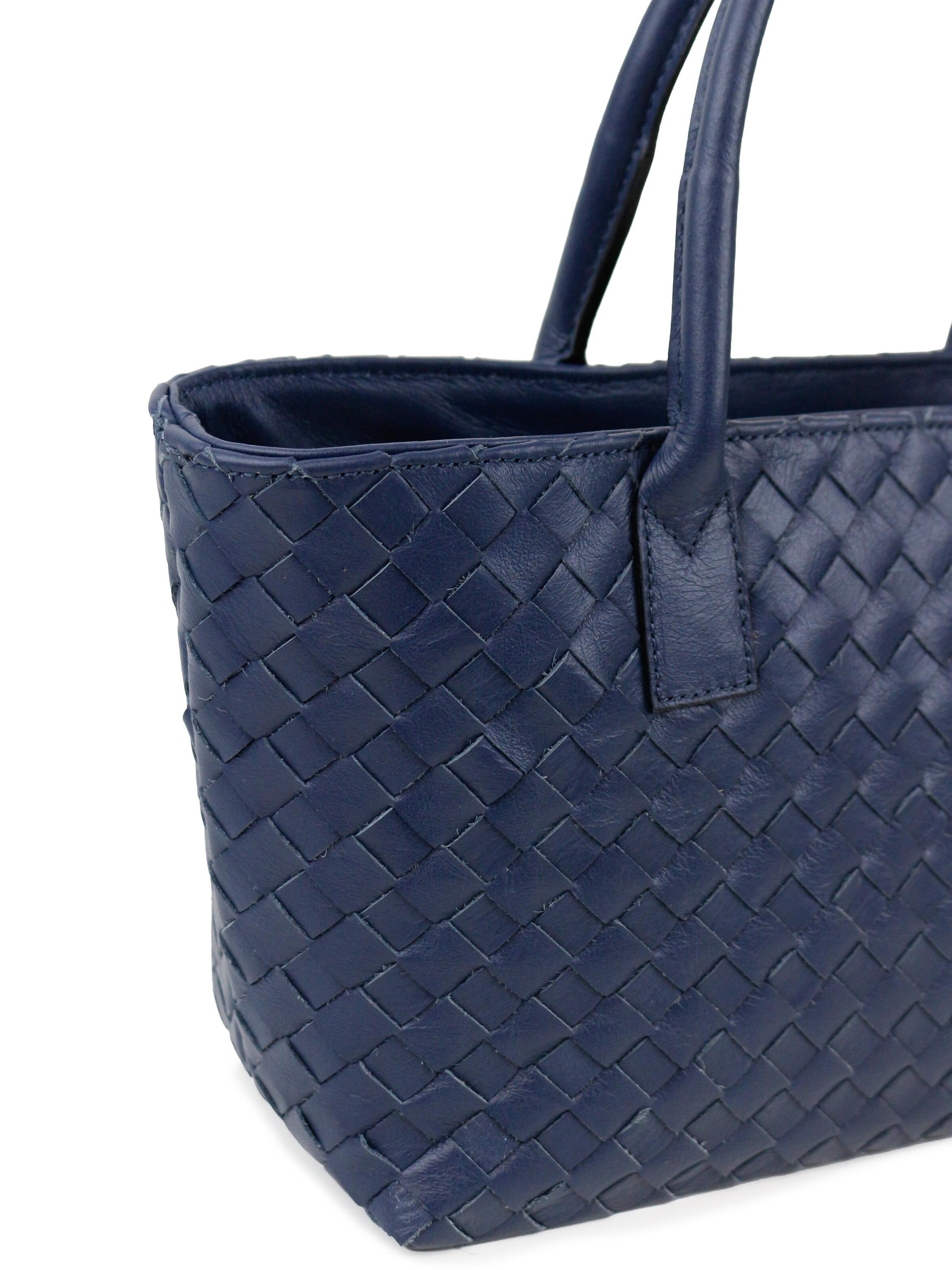 Sacs à main 'L'intrecciata' SARA BY JG en bleu