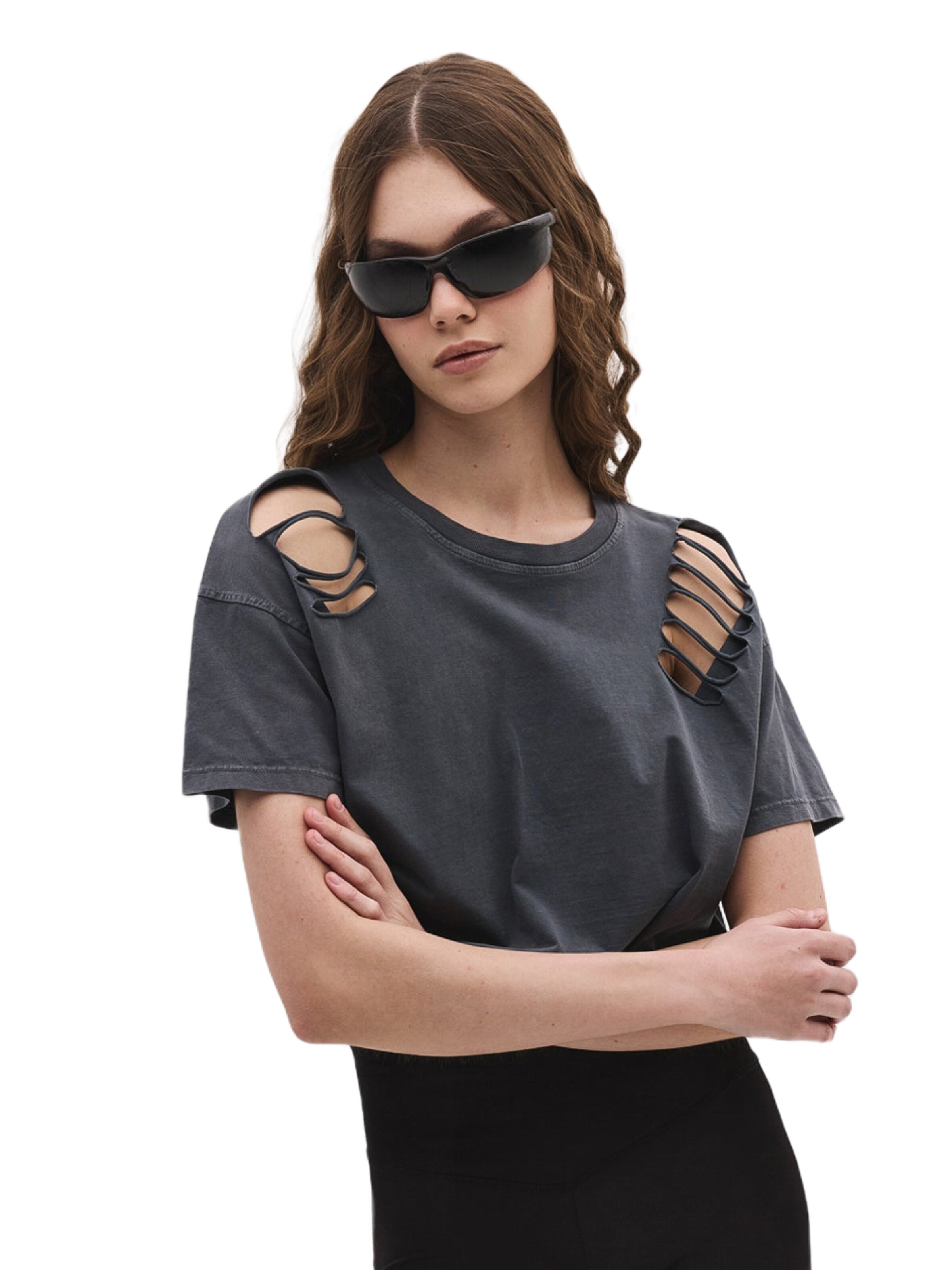 No Matter What Shirt in Grijs