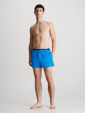 Calvin Klein Swimwear Board Shorts in Blue