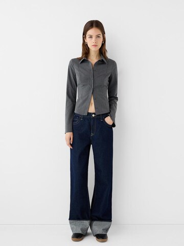 Chemisier Bershka en gris