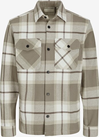 JACK & JONES - Camisa 'Roy' em bege: frente