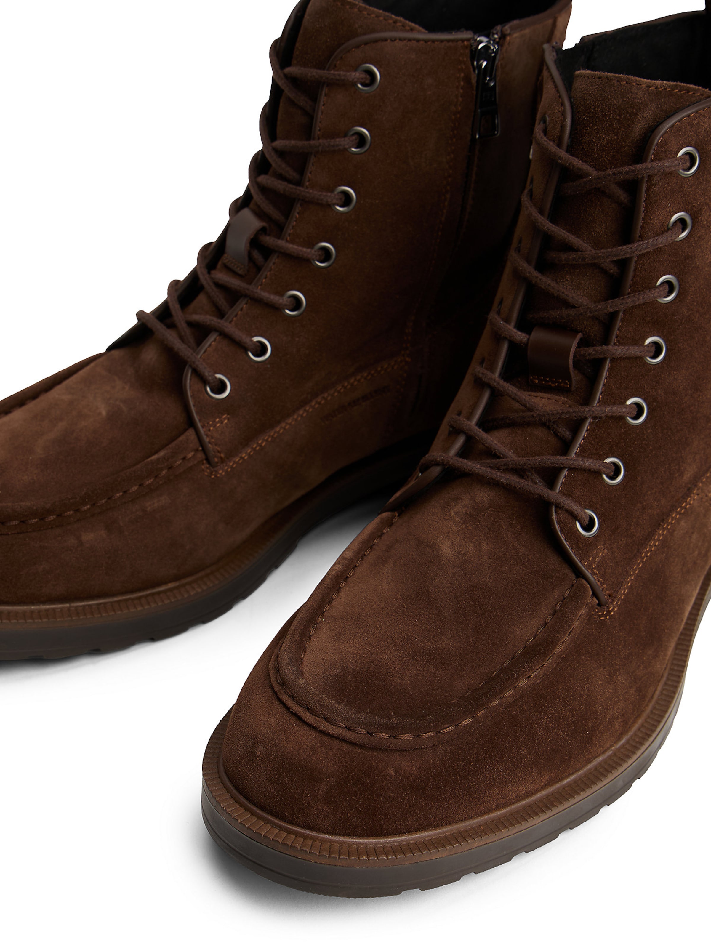 TOMMY HILFIGER Ботинки на шнуровке в Коричневый