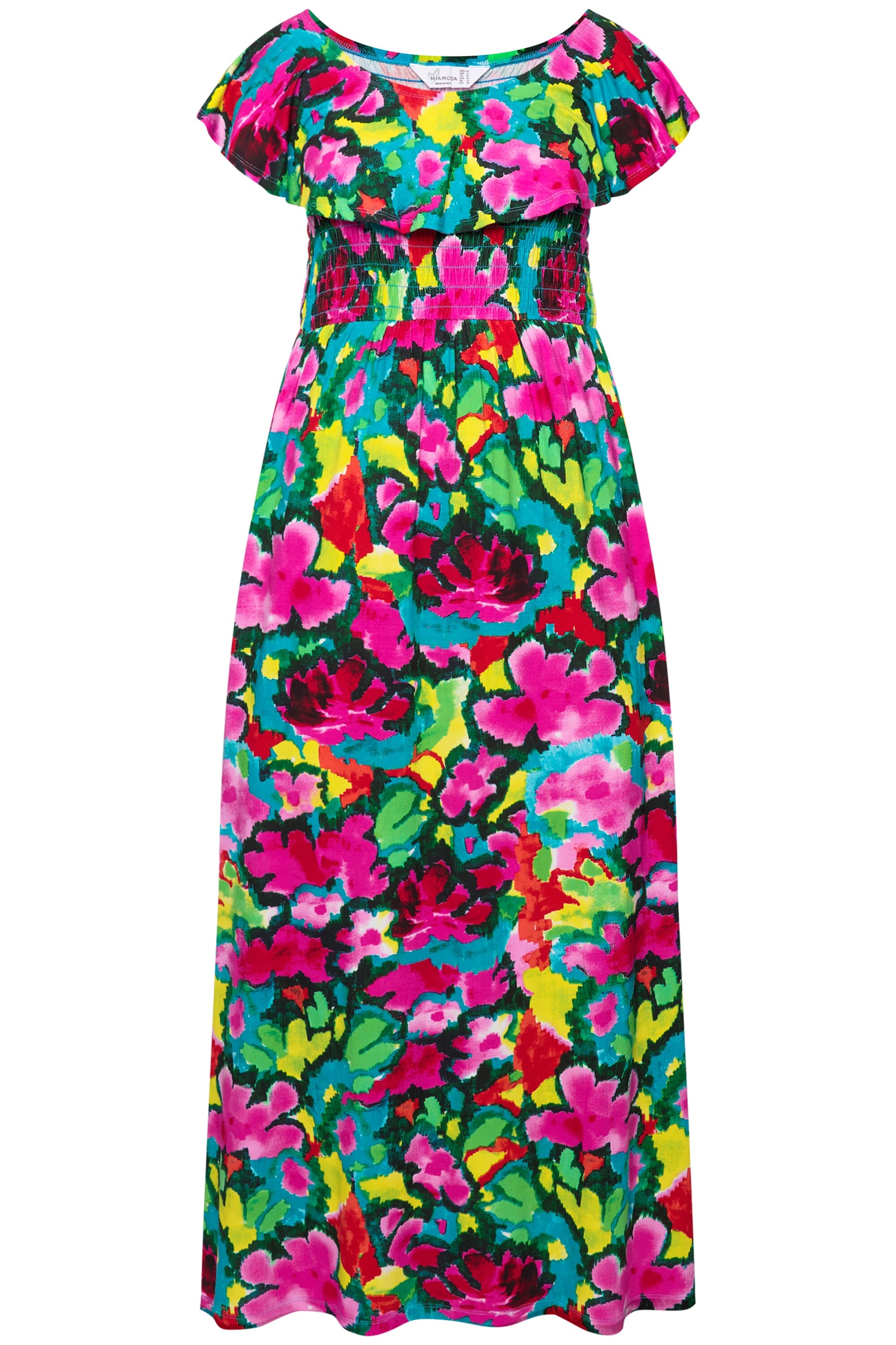 MIAMODA Zomerjurk in Gemengde kleuren: voorkant