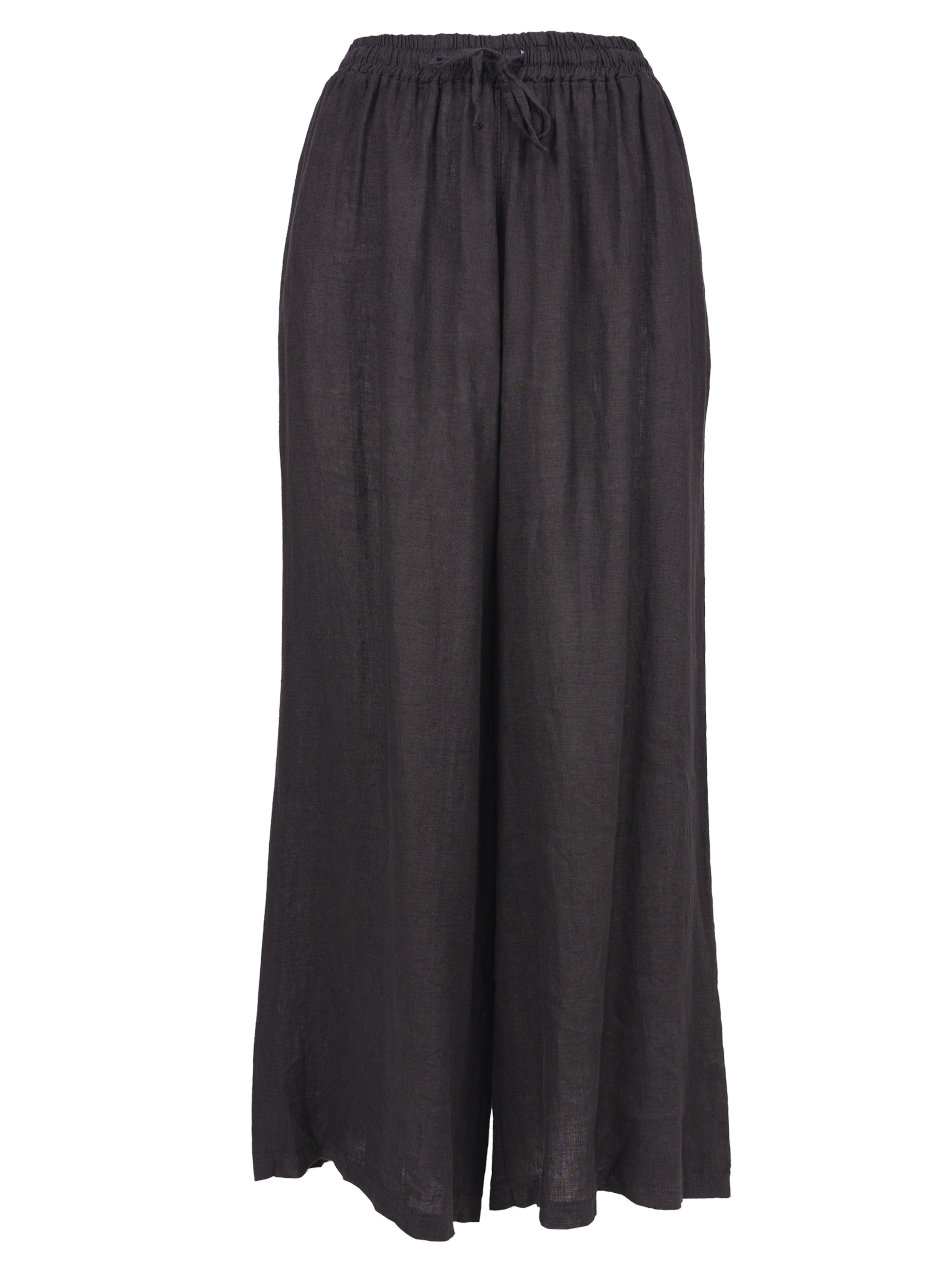 Pantalon 'Perla' Seasons of April en noir : devant