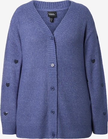 Ulla Popken Neuletakki värissä sininen: etupuoli