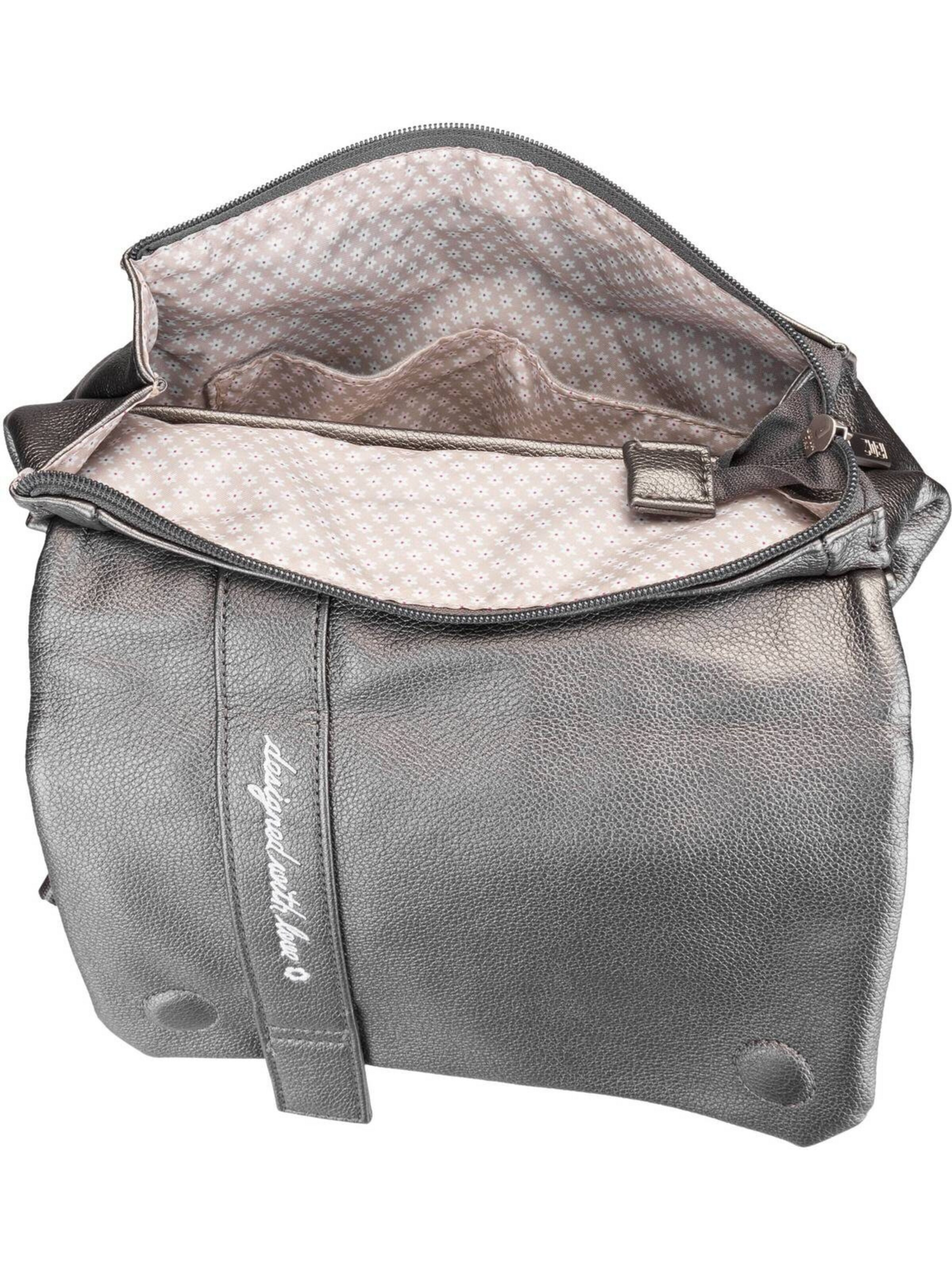 Sac à dos 'Mademoiselle' ZWEI en argent