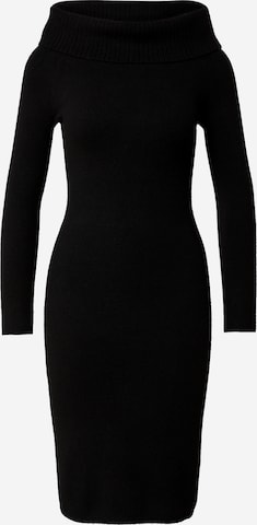 ABOUT YOU - Vestido de punto 'Marlena' en negro: frente