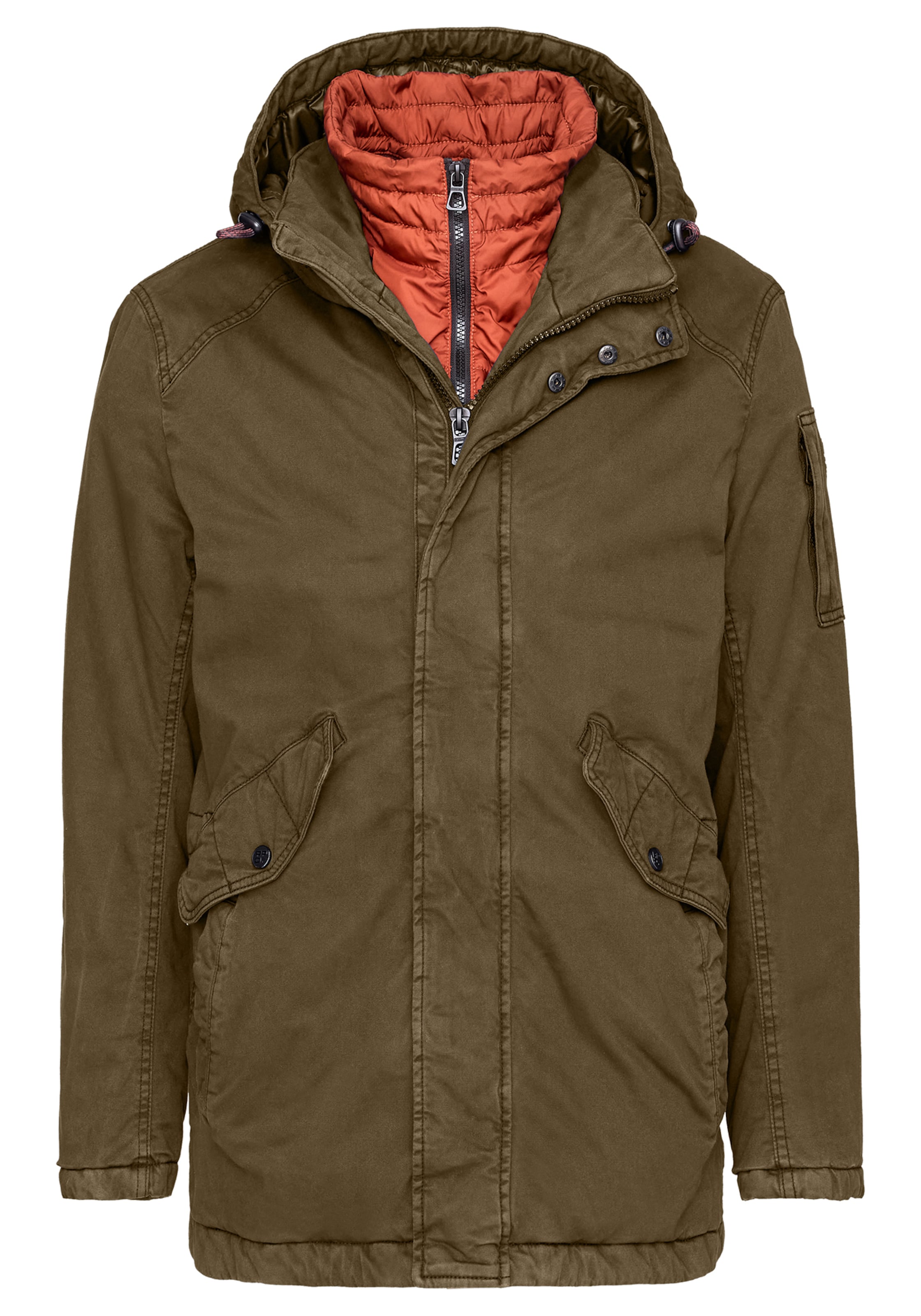 REDPOINT Parka in Braun: Vorderseite