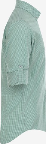 Coupe regular Chemise ' ERIC ' DENIM CULTURE en vert