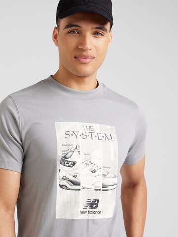 new balance T-Shirt in Grau