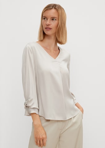 COMMA Bluse in Beige: Vorderseite